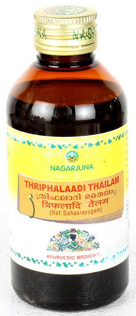 Thriphalaadi Thailam (Ref: Sahasrayogam) - book cover