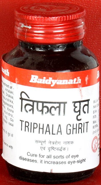 Triphala Ghrit (Cure for all Sorts of Eye Diseases. It Increases Eye - Sight) - book cover