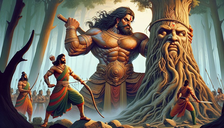 Battle of Kings: Pandavas Defend Drupada from Monarchs [Section CLXLI]