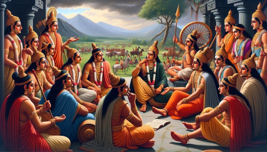 Mahabharata Section CLXLVIII - Polyandry Debate: Yudhishthira's Justification and Vyasa's Explanation