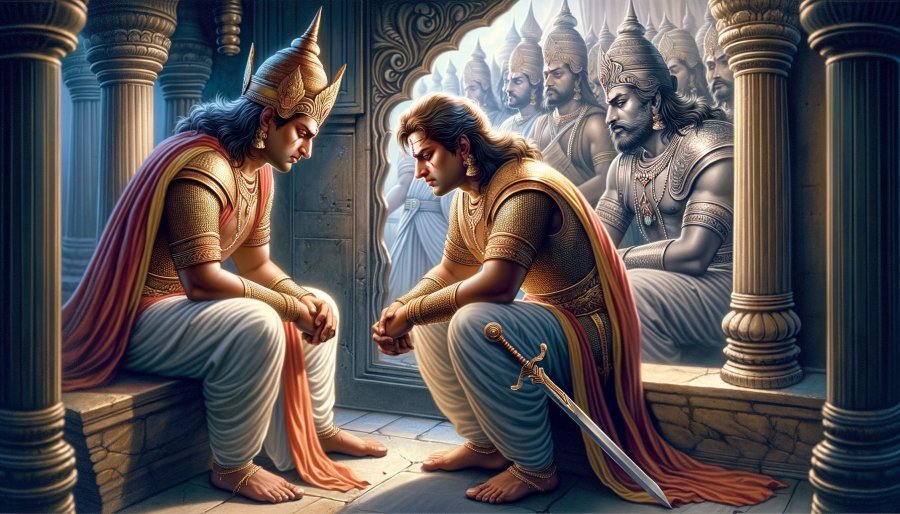 Mahabharata Section XLVIII - Duryodhana's Plot and Vidura's Concern: Story from the Great Epic