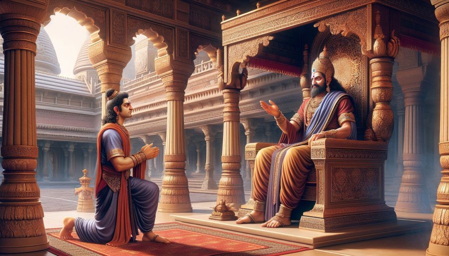 King Dhritarashtra's Concerns About the Dice Match and Fate [Section LVI]