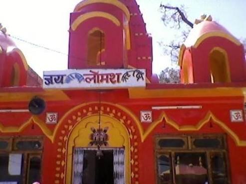 Temple dedicated to Lomas Rishi