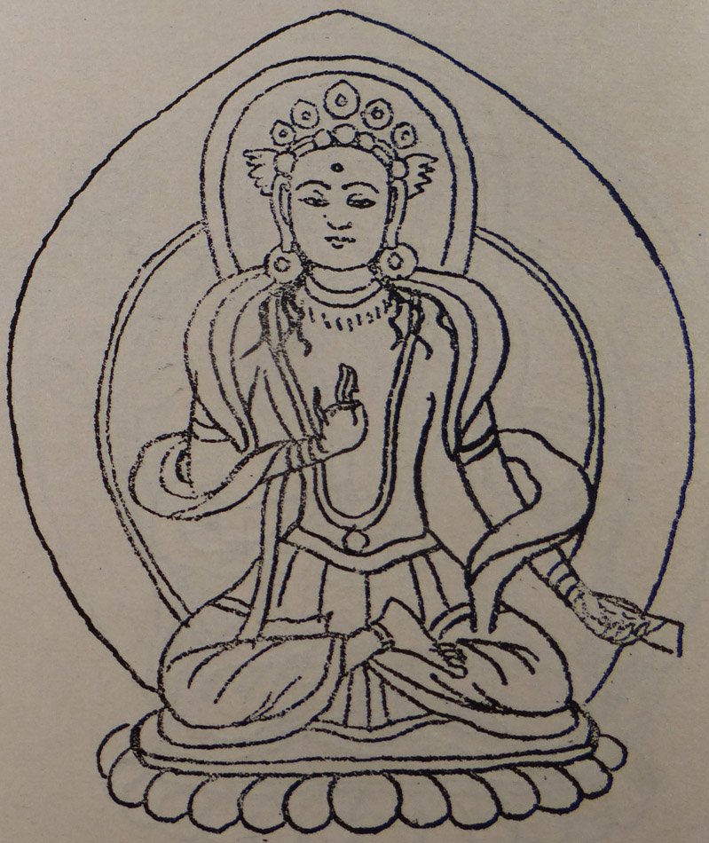 Fig. 48A: Gaganagañja Lokeśvara