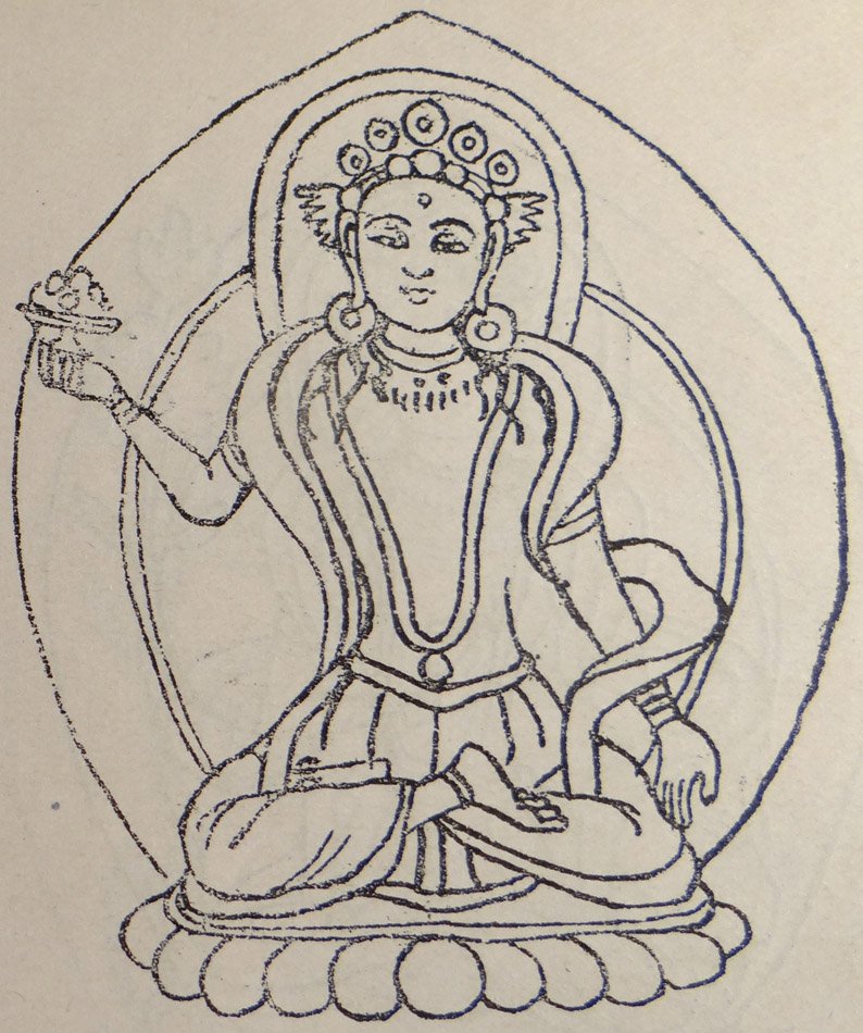 Fig. 50A: Kṣitigarbha Lokeśvara