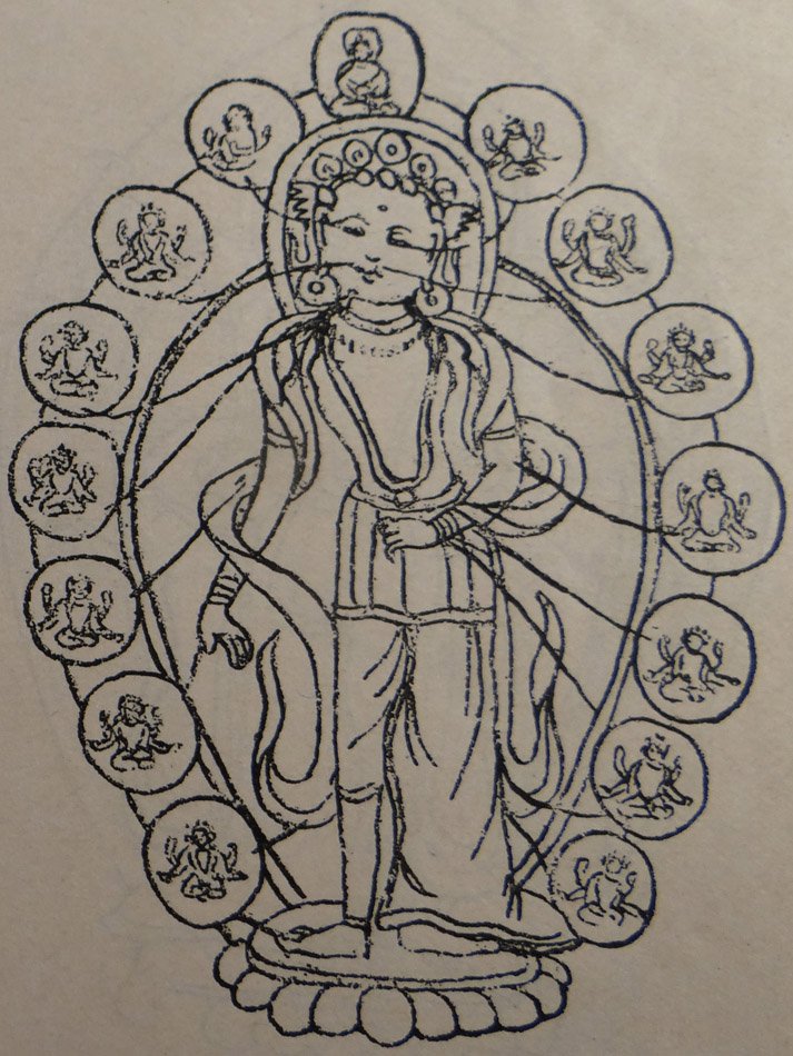 Fig. 52A: Sṛṣṭikāntā Lokeśvara