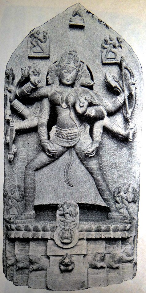 Fig. 152: Aṣṭabhuja Mārīcī (Indian Museum)