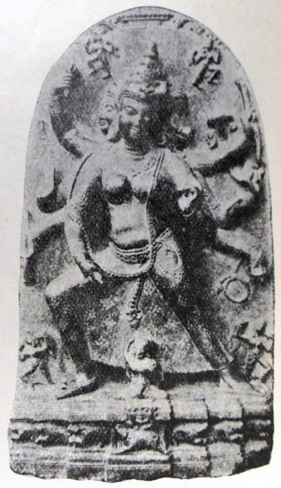 Fig. 154: Aṣṭabhuja Mārīcī (Lucknow Museum)
