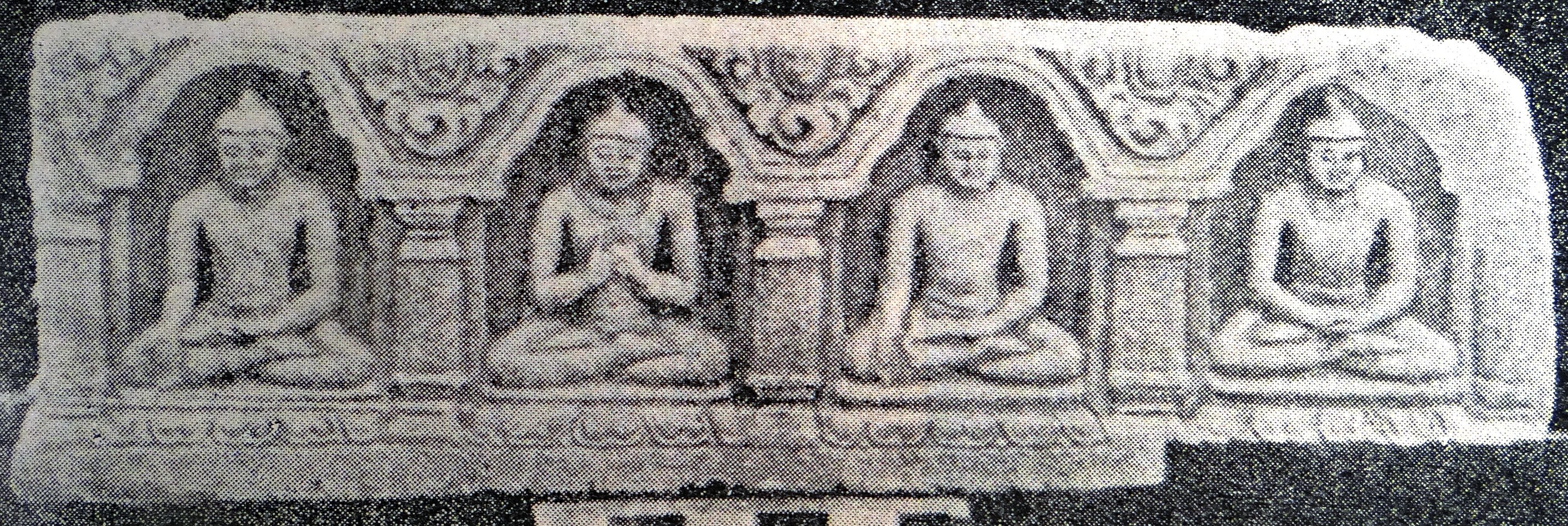 Figure 17: Buddha in different Mudrās (Nalanda)