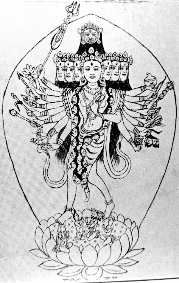 Fig. 192: Prasannatārā [The Indian Buddhist Iconography]