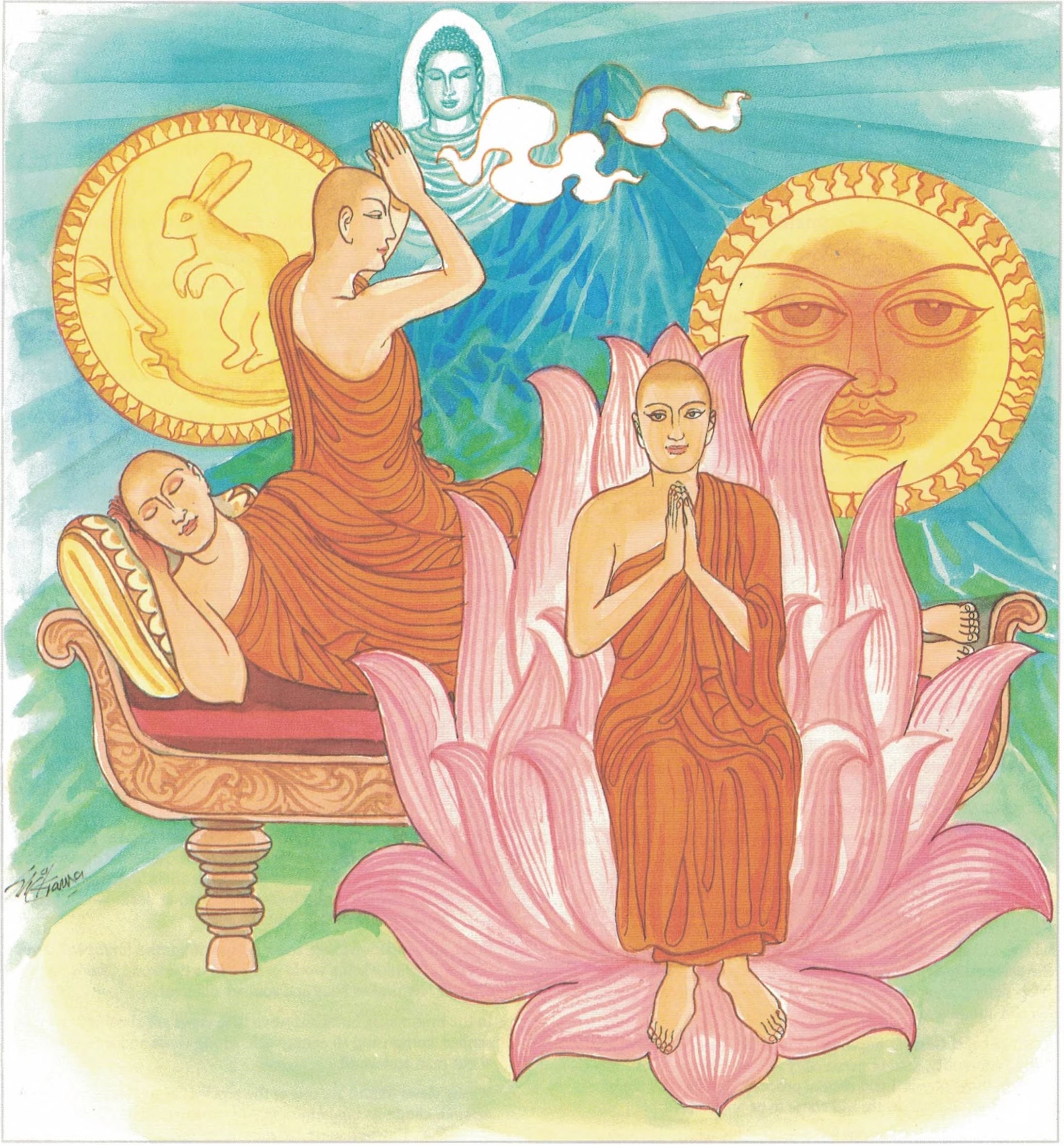 Meditation On The Virtues Of The Buddha