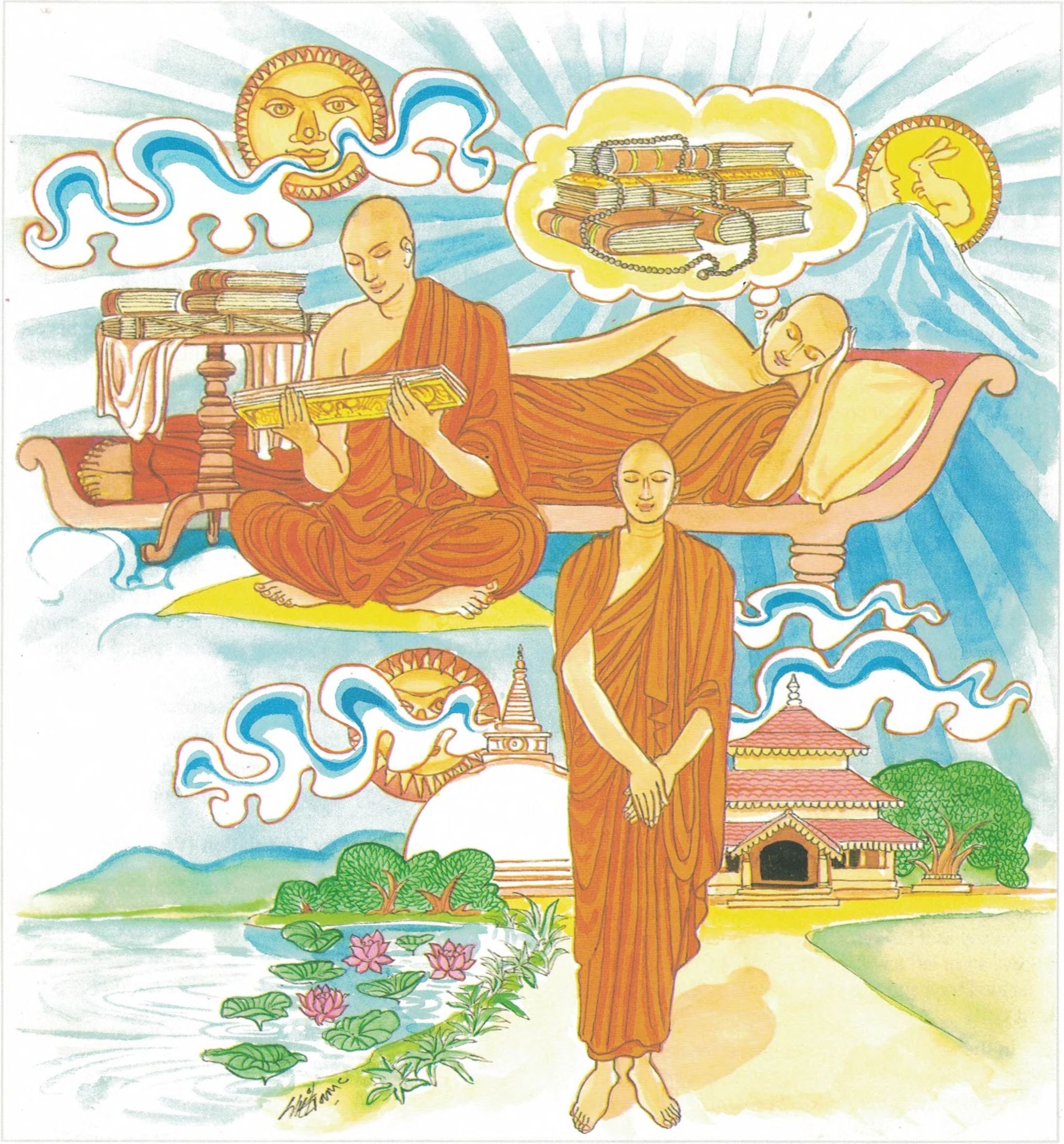 Meditation On The Virtues Of The Dhamma