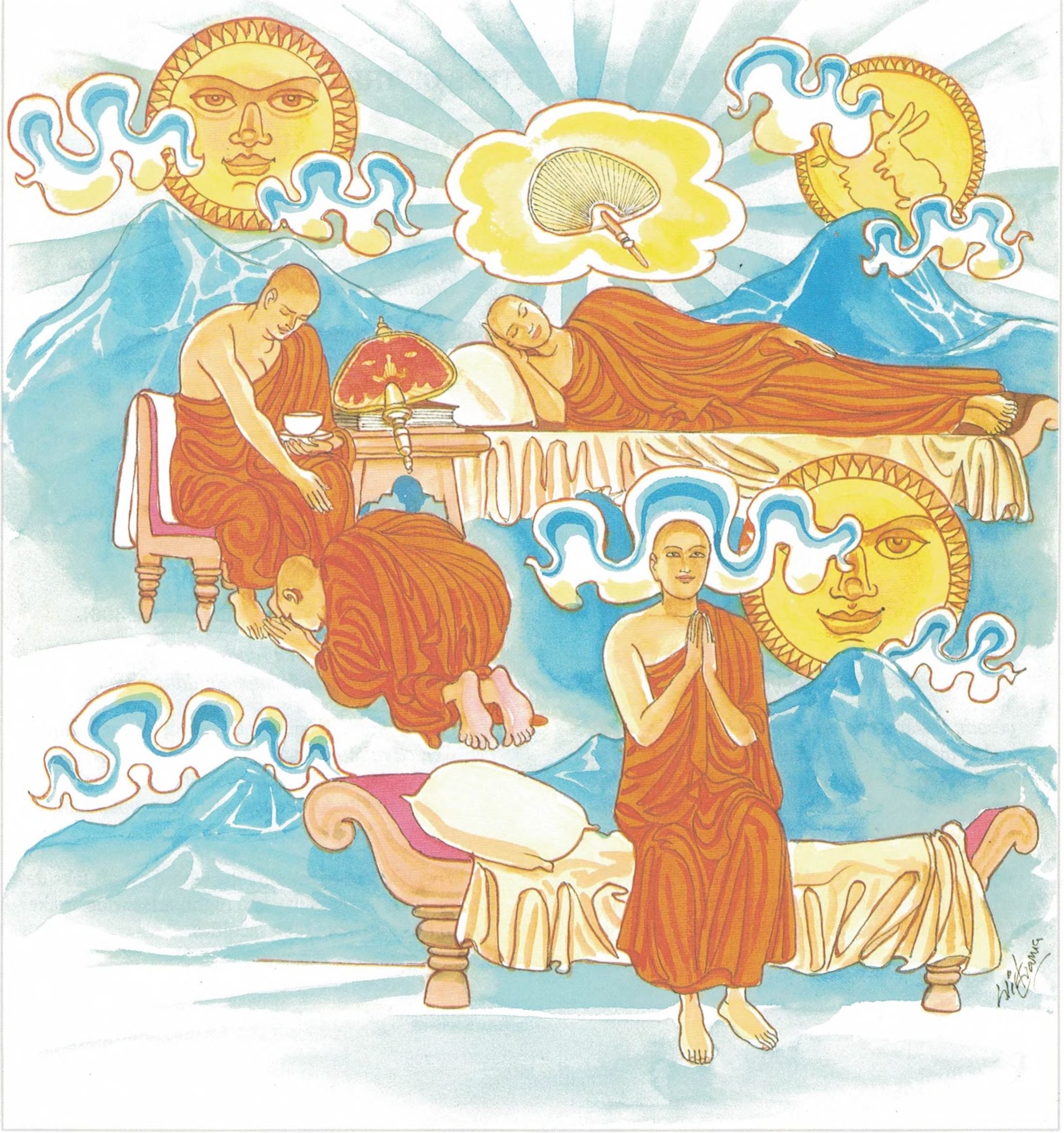 Meditation On The Virtues Of Saṅgha