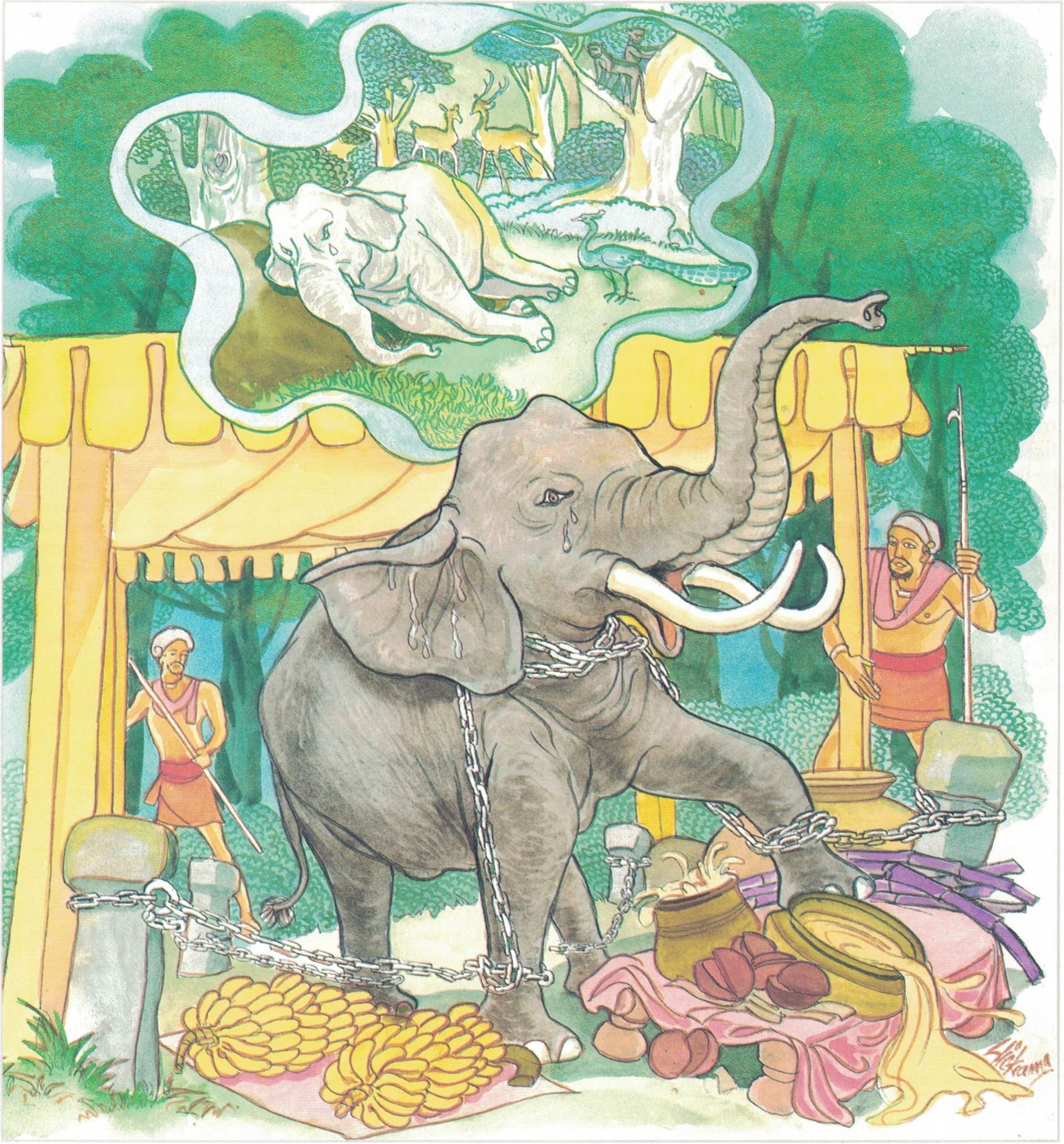 The Bound Elephant‌‌