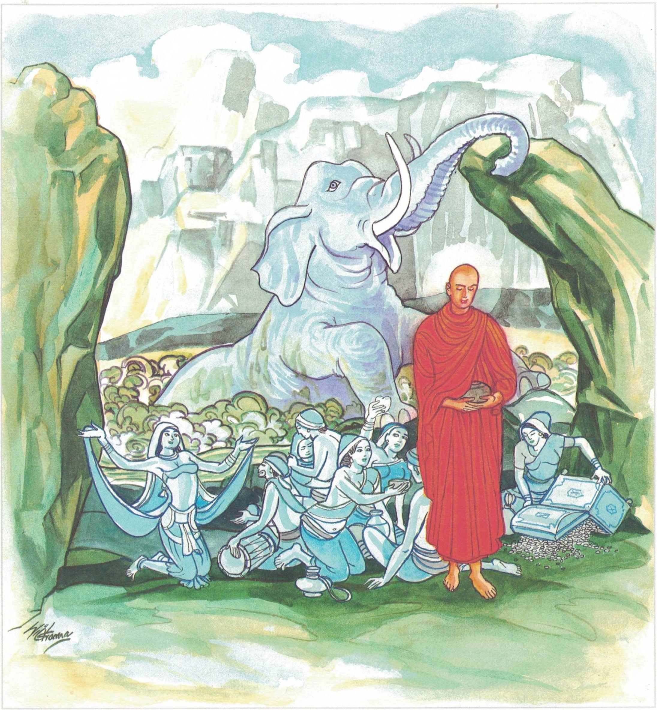 The Elephant Mired‌‌