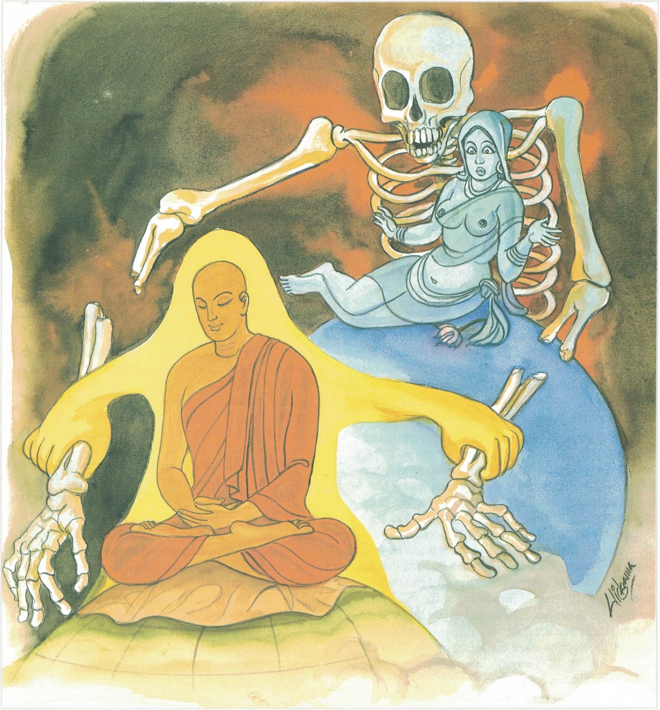He Cuts Off Bonds Of Māra‌‌
