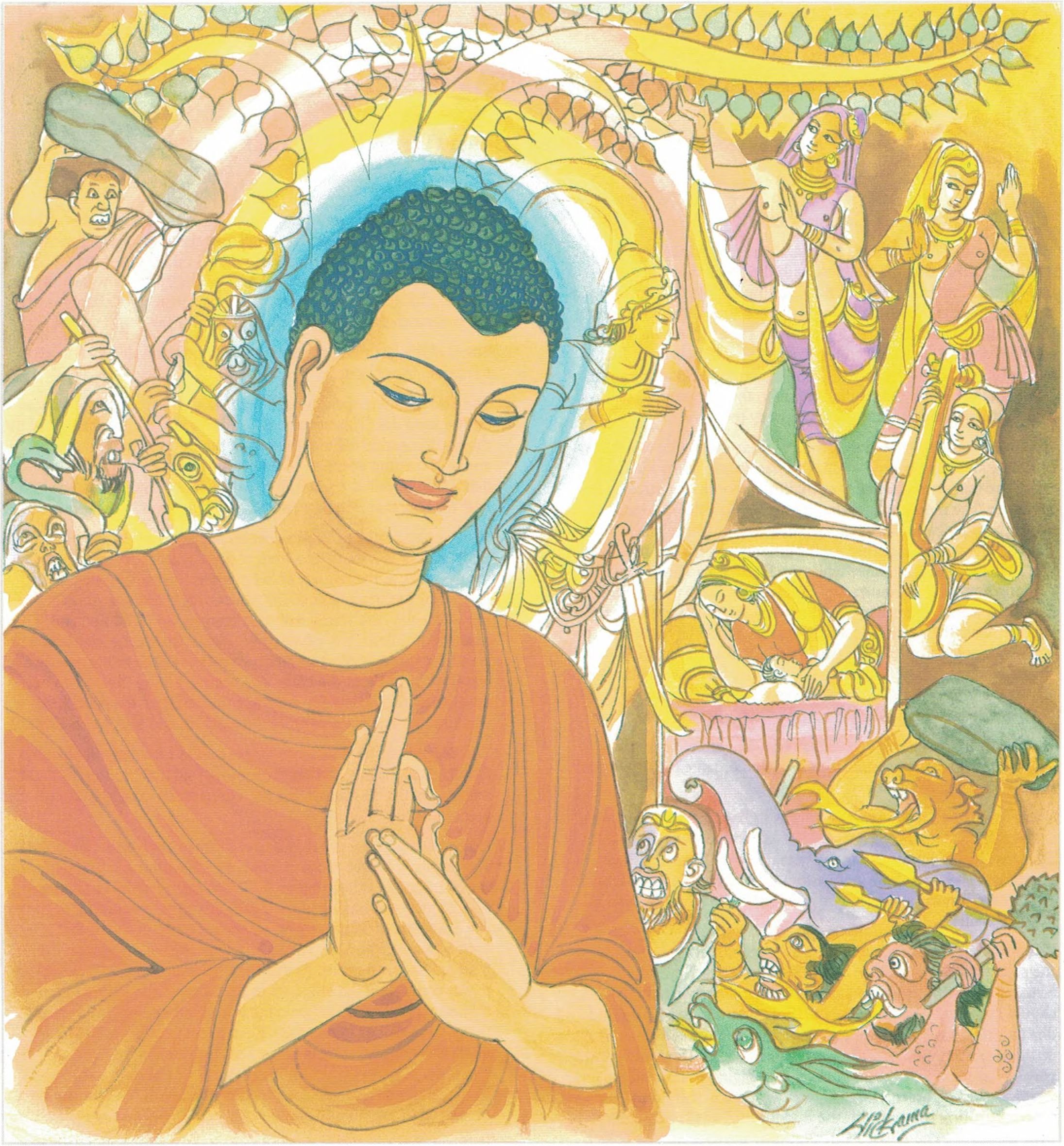 The Story of Upaka [Verse 353]