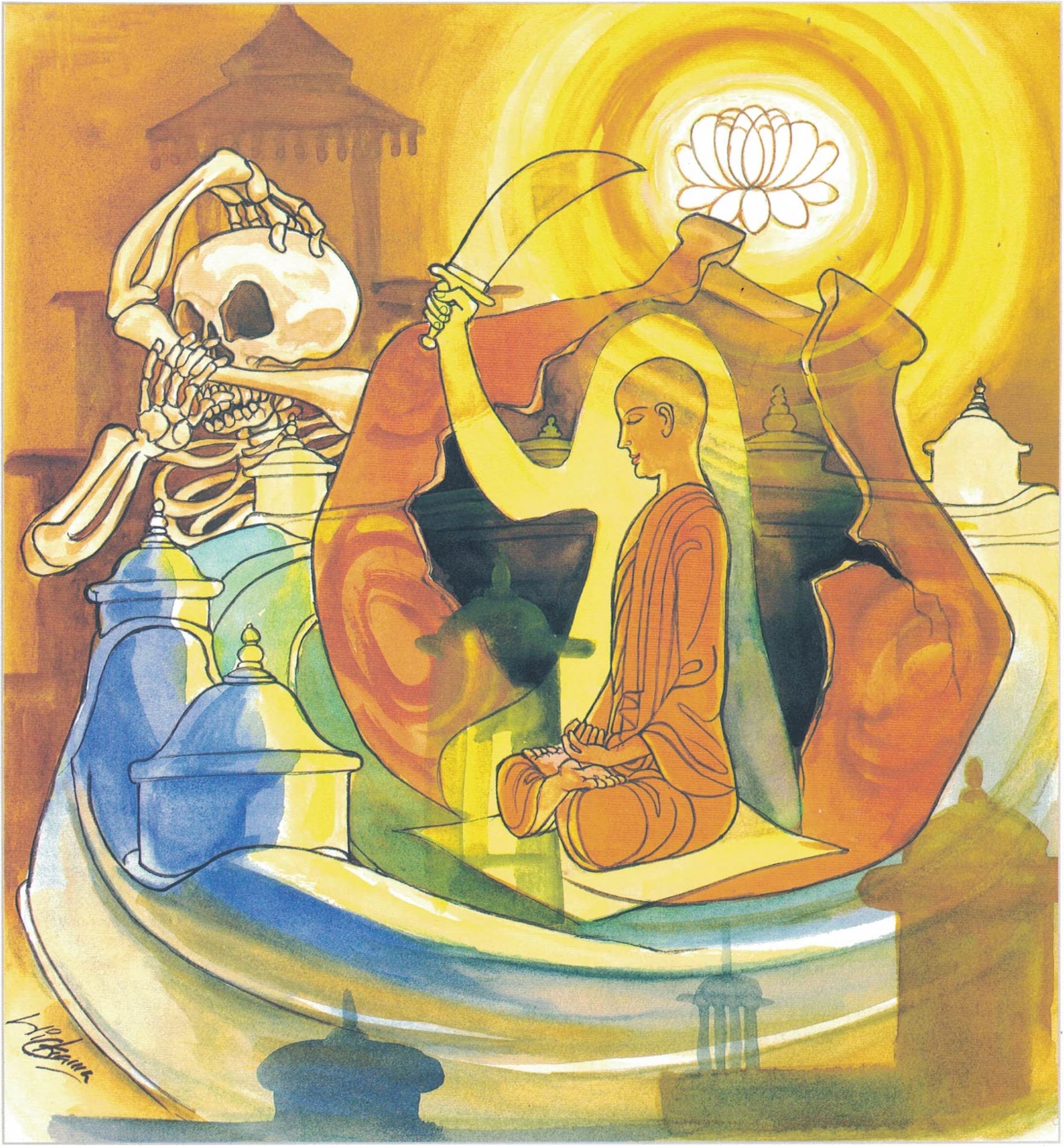 The Story of Five Hundred Monks [Verse 40]