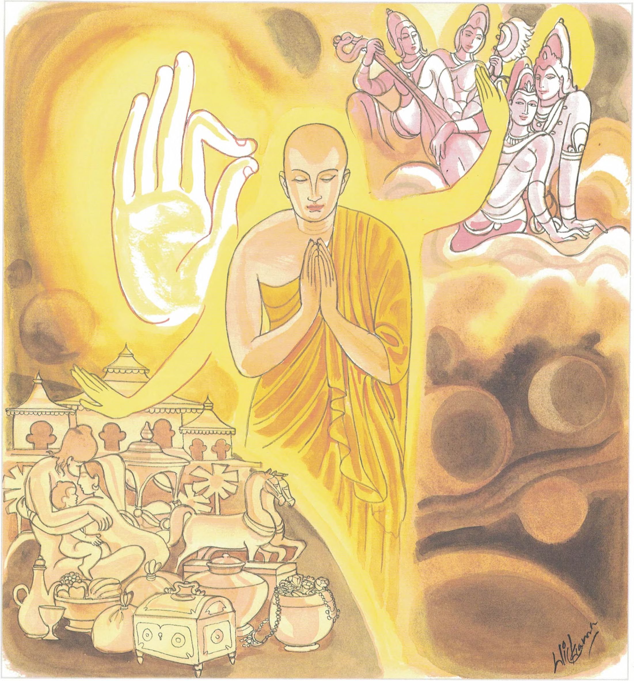 The Story of Sāriputta being misunderstood [Verse 410]