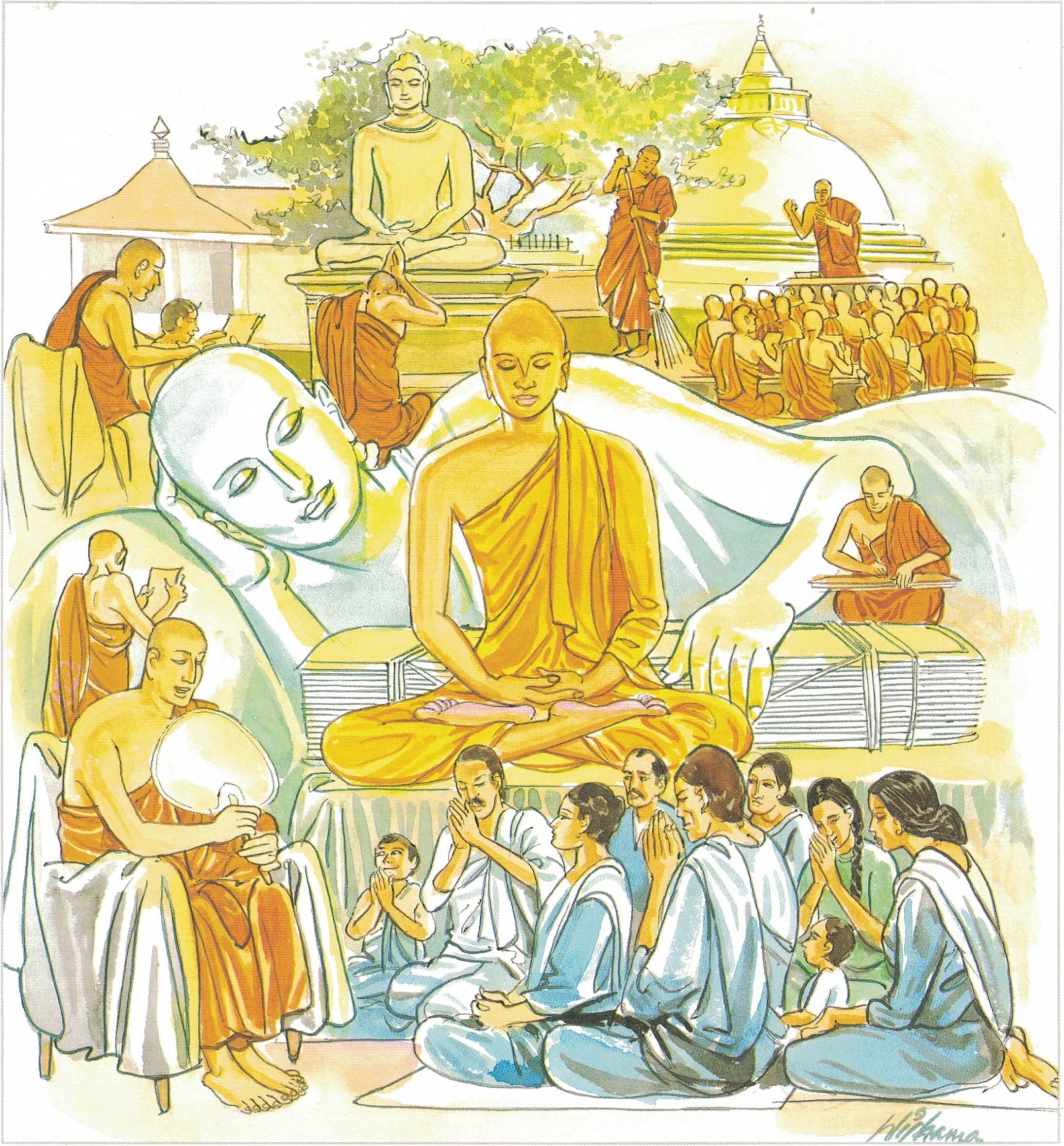 Living Happily In The Dhamma‌‌