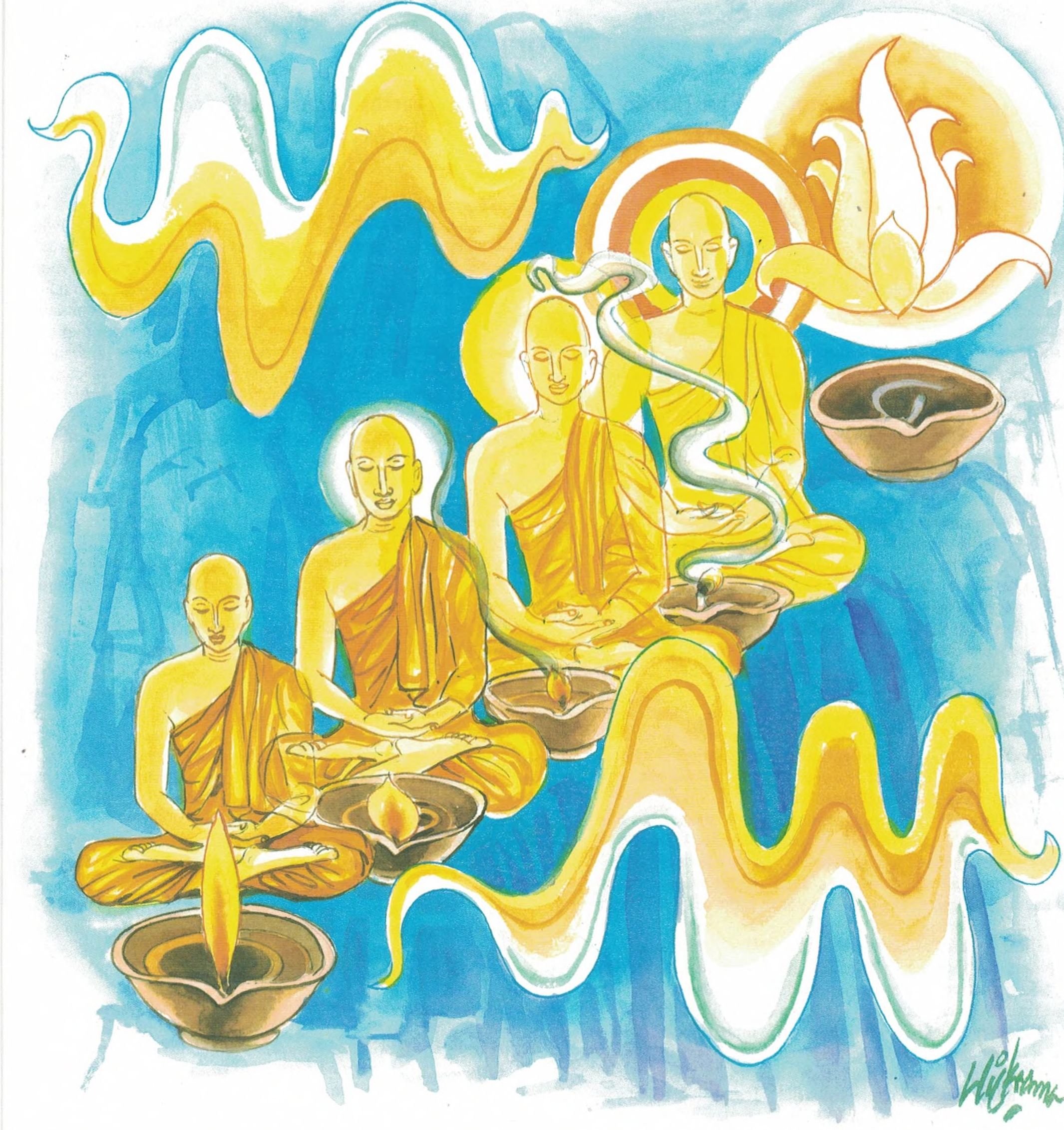 The Story of Five Hundred Visiting Monks [Verse 87-89]
