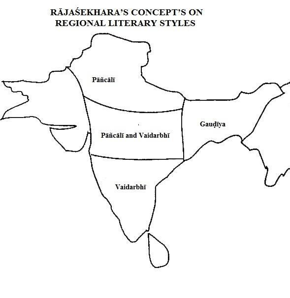 Rajashekhara concepts on Regional literary styles
