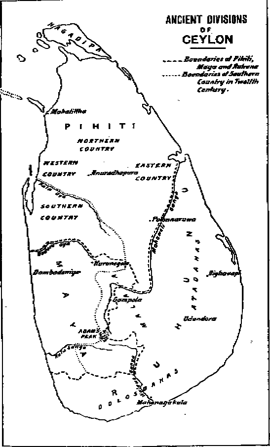 The Dambadeniya and Gampola Kings (1215 AD—1411 AD) [Chapter V]