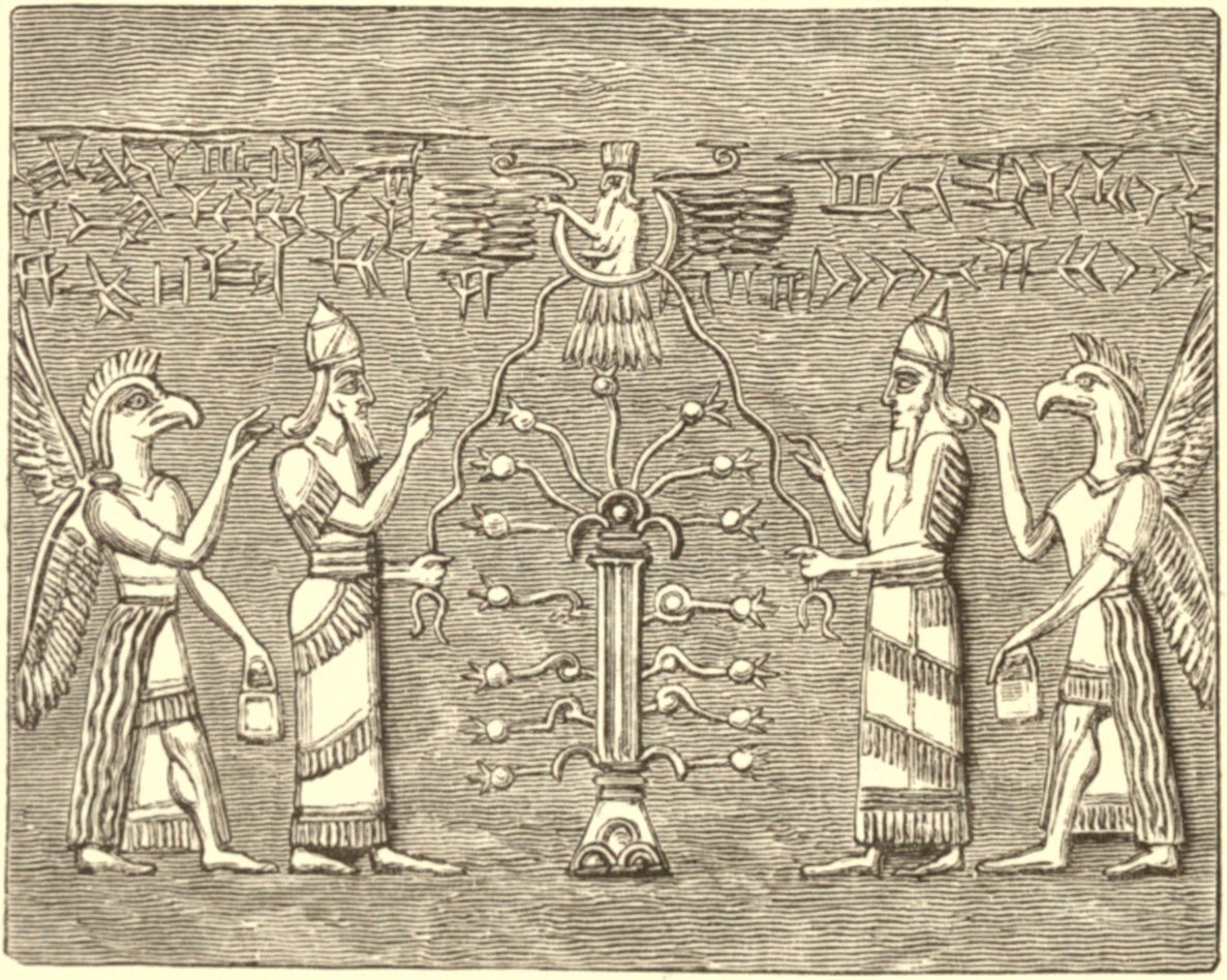 Sacred tree attendants