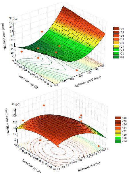 Image for - Statistical Optimization of Process Variables for Antimicrobial Metabolites Production by Streptomyces anulatus NEAE-94 Against some Multidrug-resistant Strains