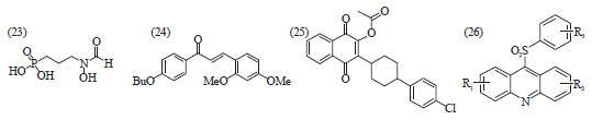 Image for - Quinazolinone Derivatives as a Potential Class of Compounds in Malaria Drug Discovery