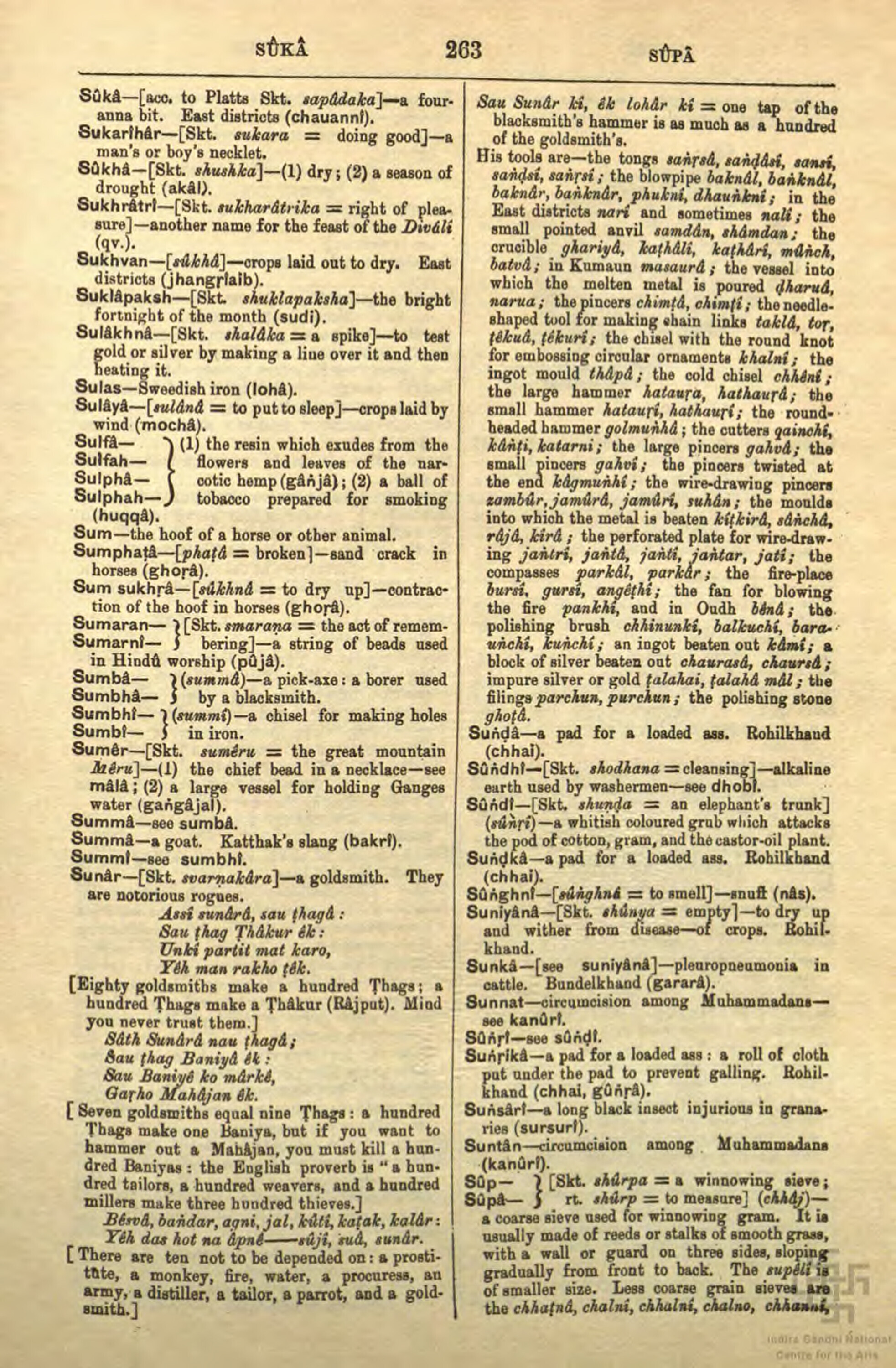 Rural and Architectural Glossary (pages) [page 273]