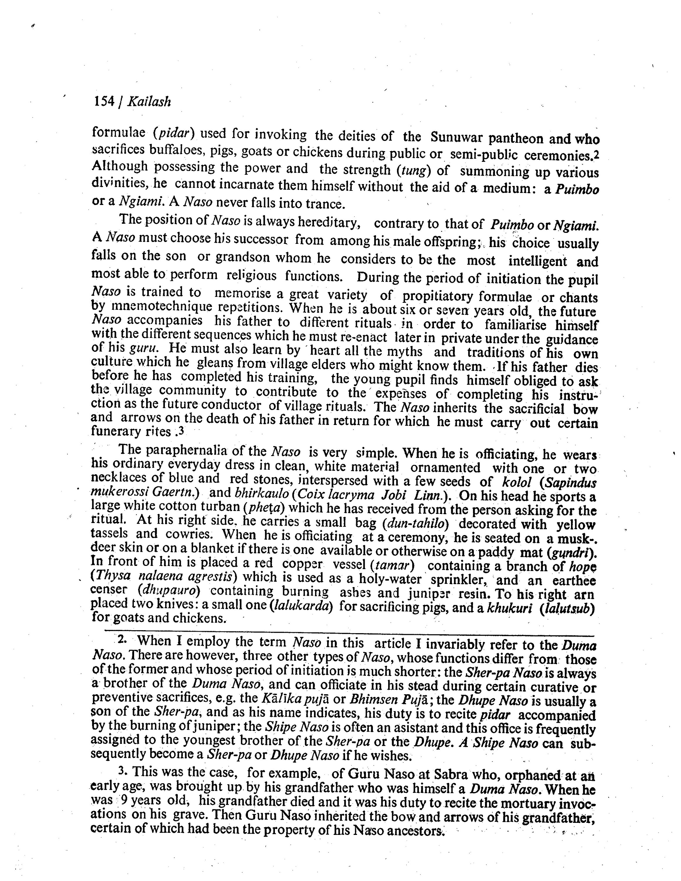 The Role of the Priest in Sunuwar Society [page 2]