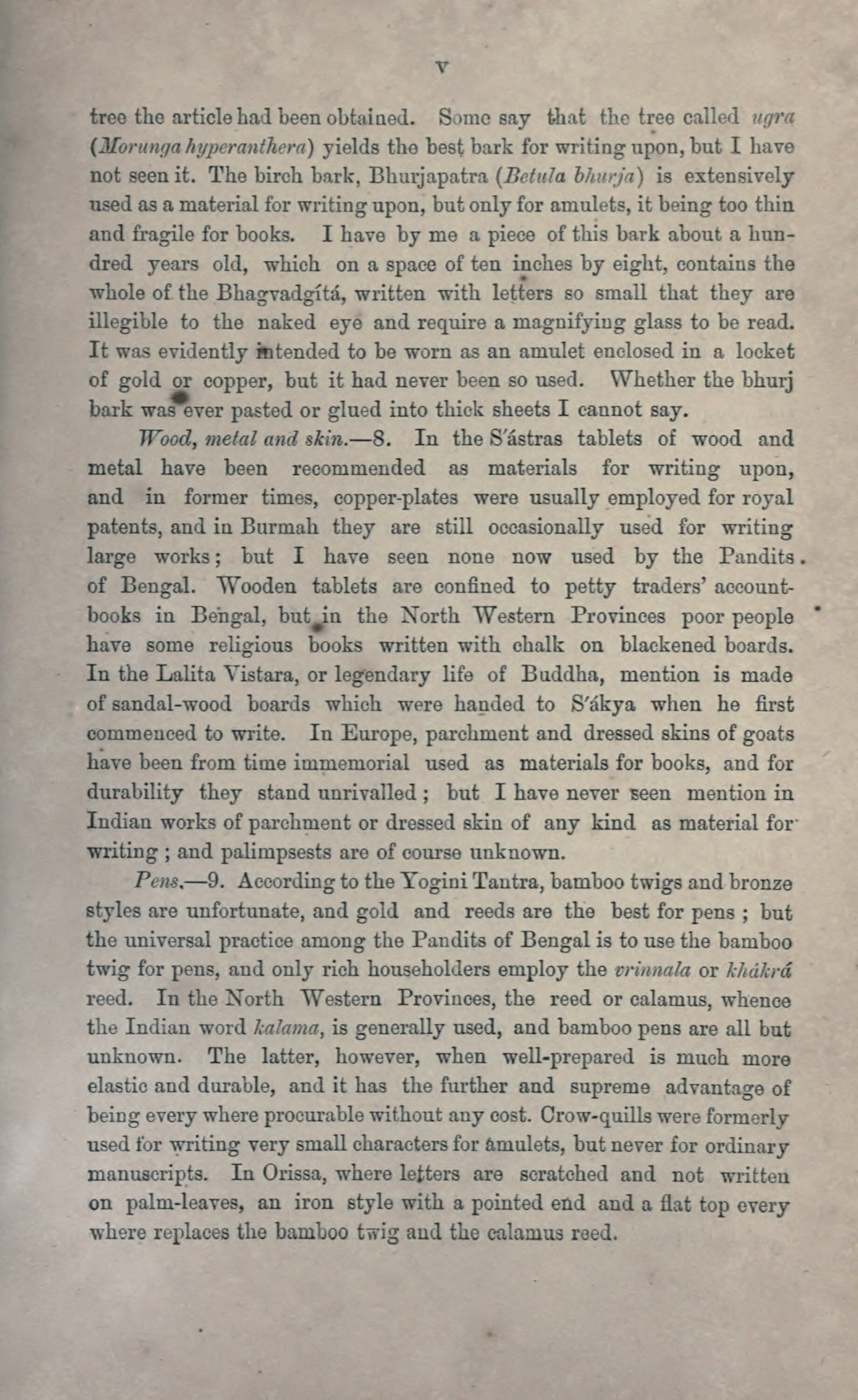 Volume 3 (1874) [page 203]: Notices of Sanskrit Manuscripts