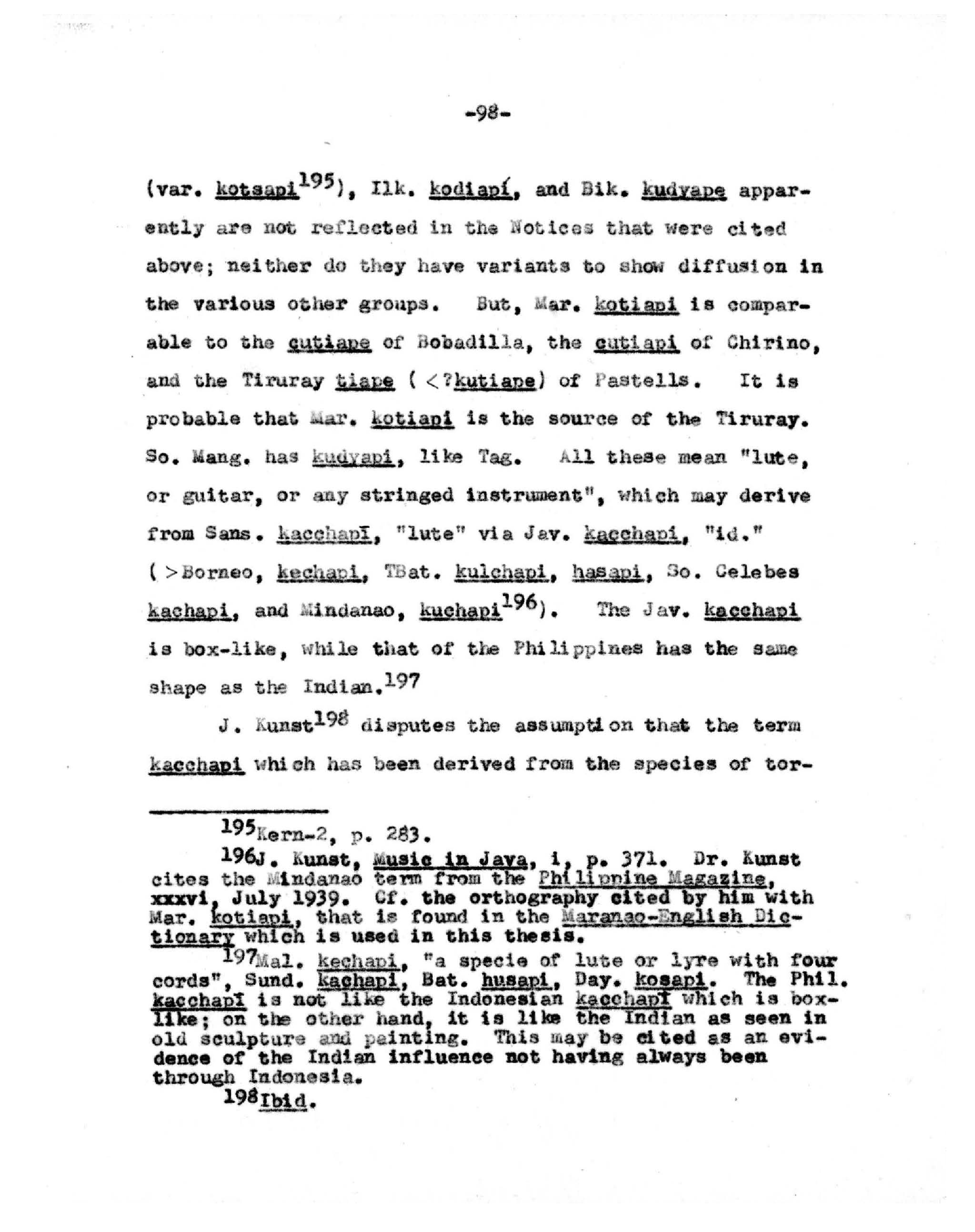 Sanskrit in the Philippine languages [Chapter 1] [page 100]