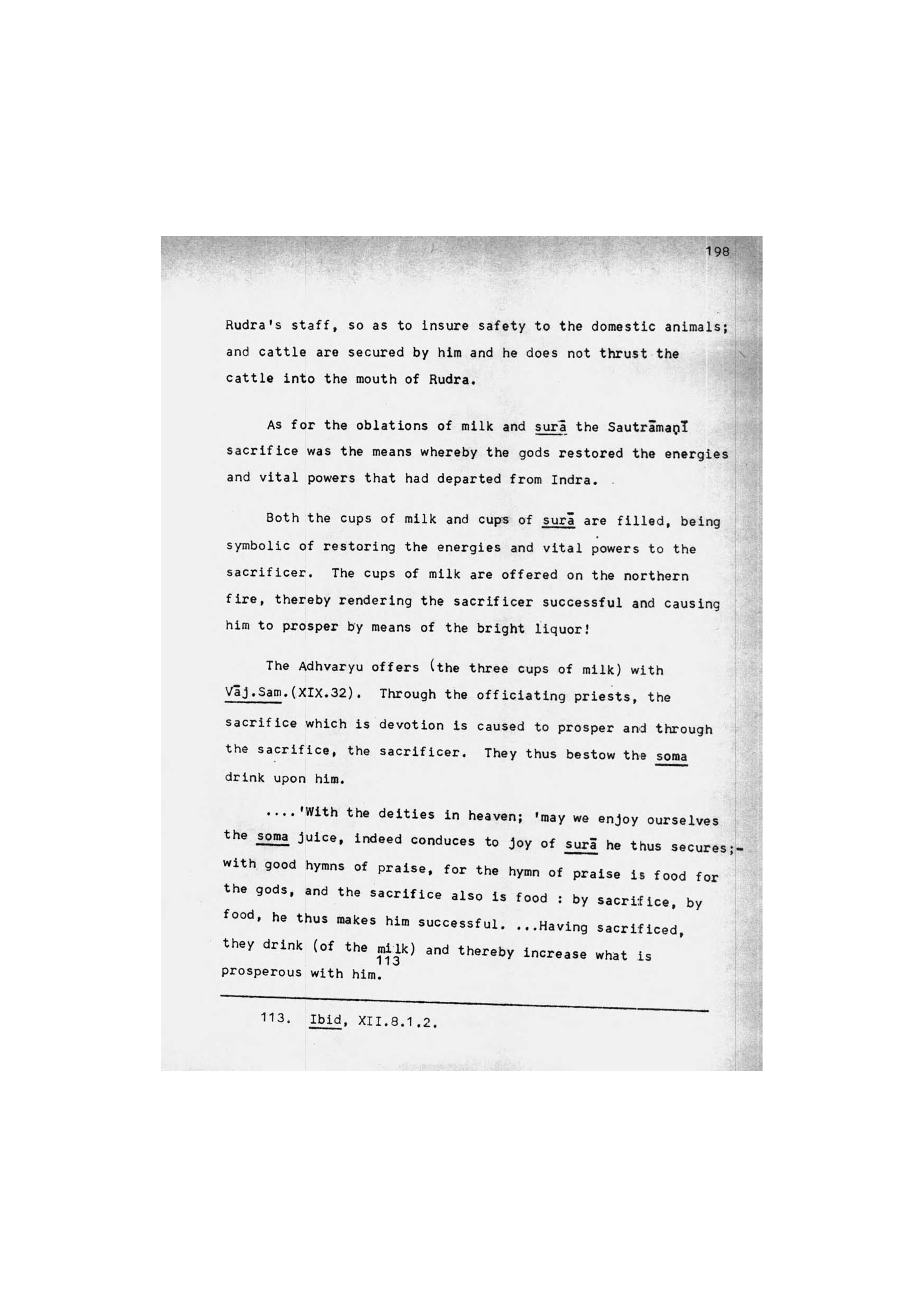 Ritual Drinks in the Vedic sacrificial ceremonies [Chapter 3] [page 81]
