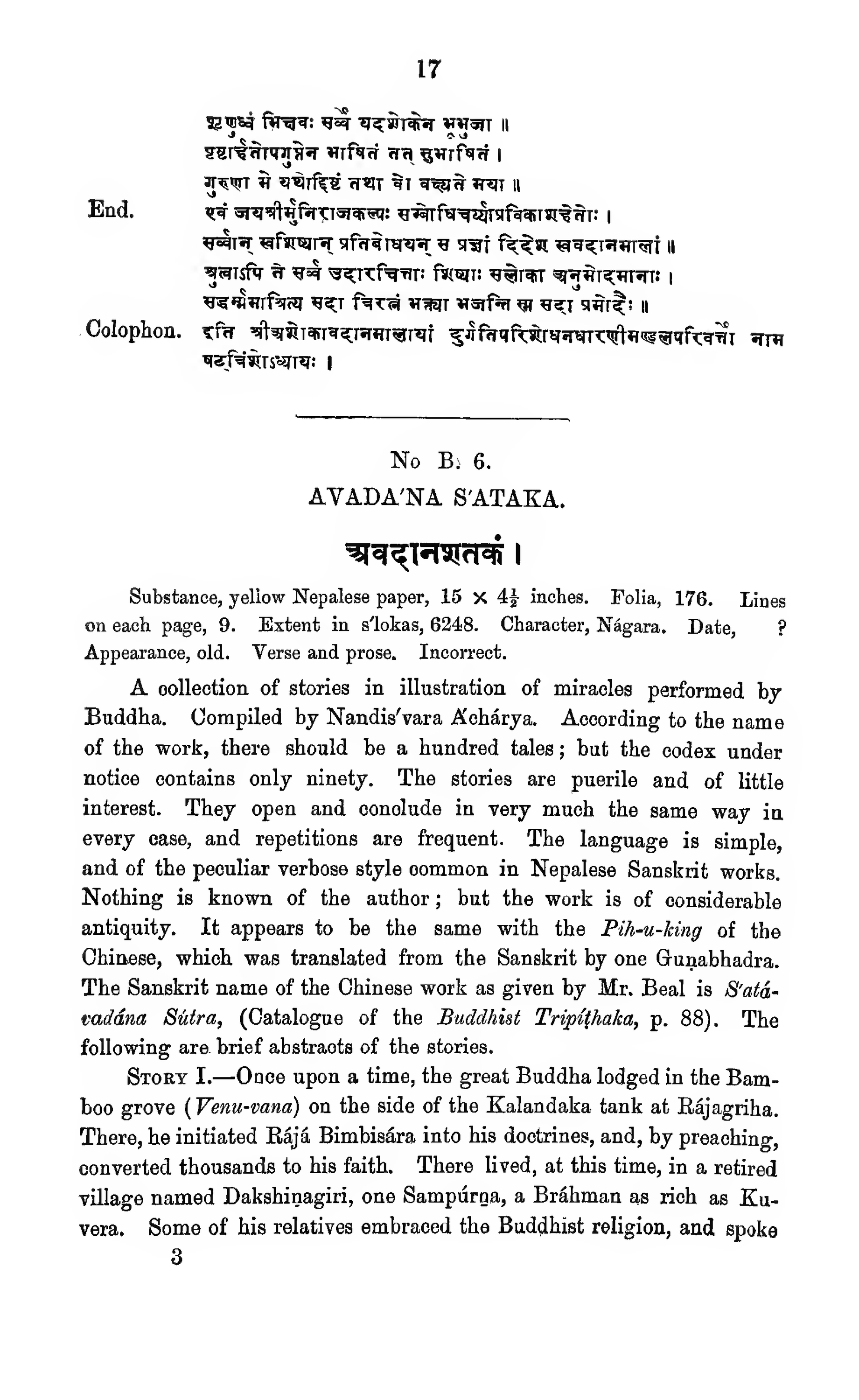 The Sanskrit Buddhist Literature of Nepal (pages) [page 69]