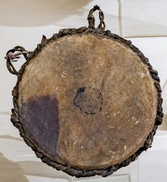 Traditional Dunguna Drum [Odisha State Museum—Musical instruments]