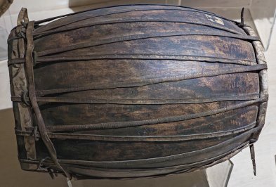 Traditional Jagjha Bifacial Drum [Odisha State Museum—Musical instruments]