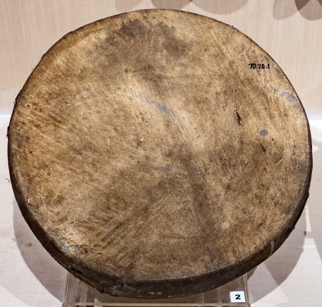 Taditional Harijan Drum [Odisha State Museum—Musical instruments]