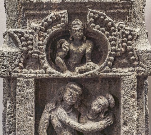 Pillar (Stambha) (detail) [Odisha State Museum—Various]