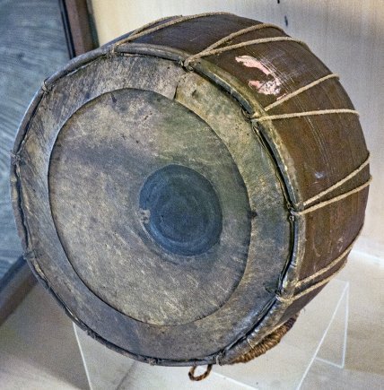 Taditional Jodi Nagar Drum [Odisha State Museum—Musical instruments]