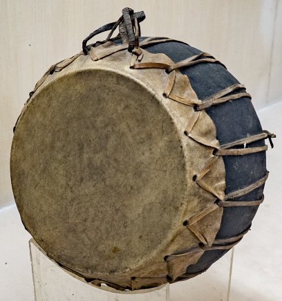 Traditional Jodinagar Drum [Odisha State Museum—Musical instruments]