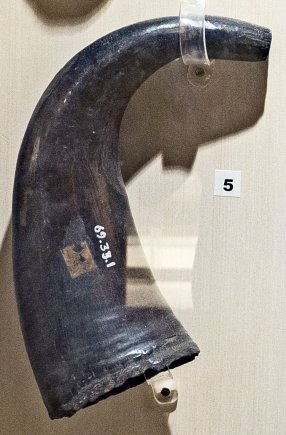 Traditional Kural horn trumpet [Odisha State Museum—Musical instruments]