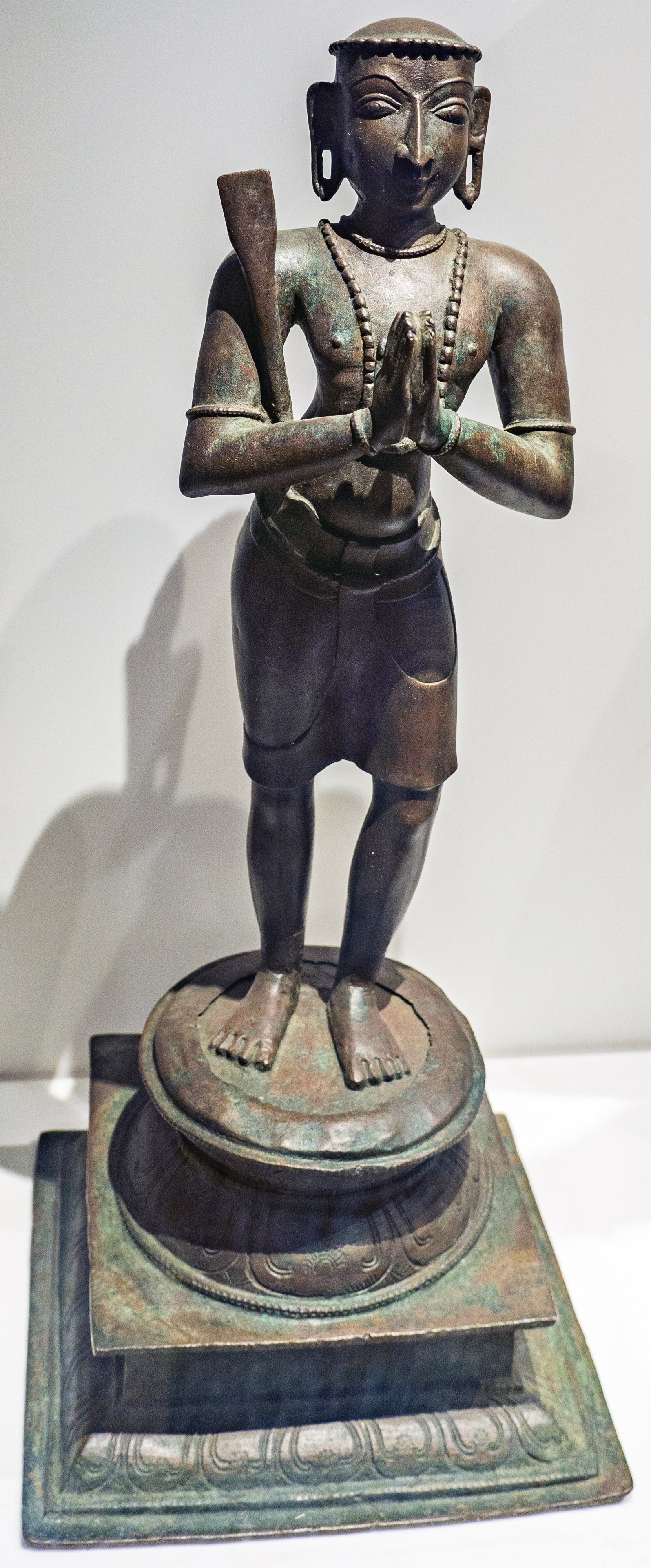Sculpture of Appar (10th century) [New Delhi Museum—Bronze images]