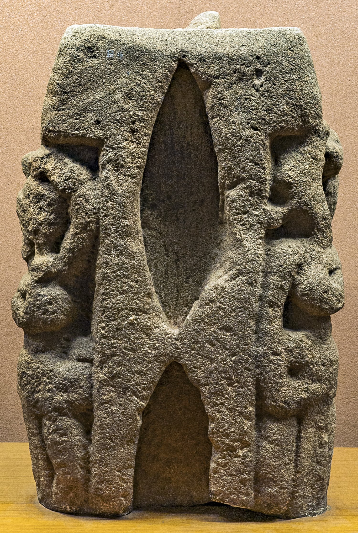 Buddhist railing (1st century BC) [Odisha State Museum—Buddhist Heritage]