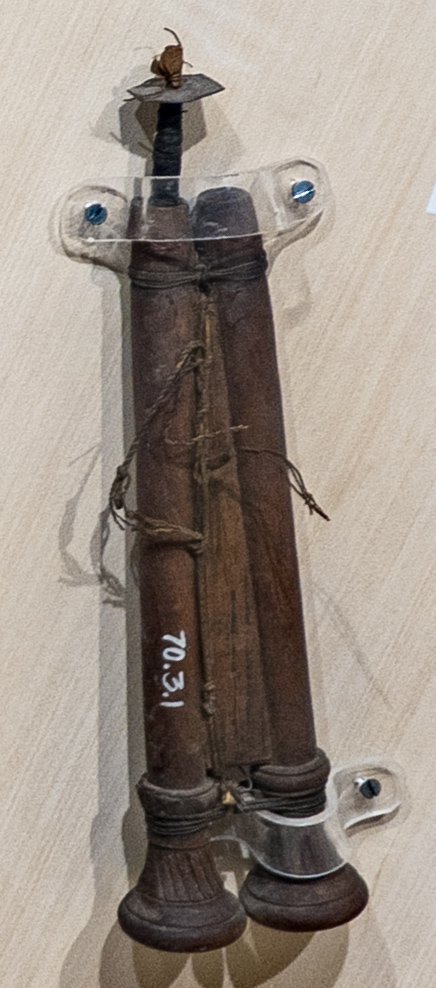 Taditional Jodi Mahuri Trumpet [Odisha State Museum—Musical instruments]