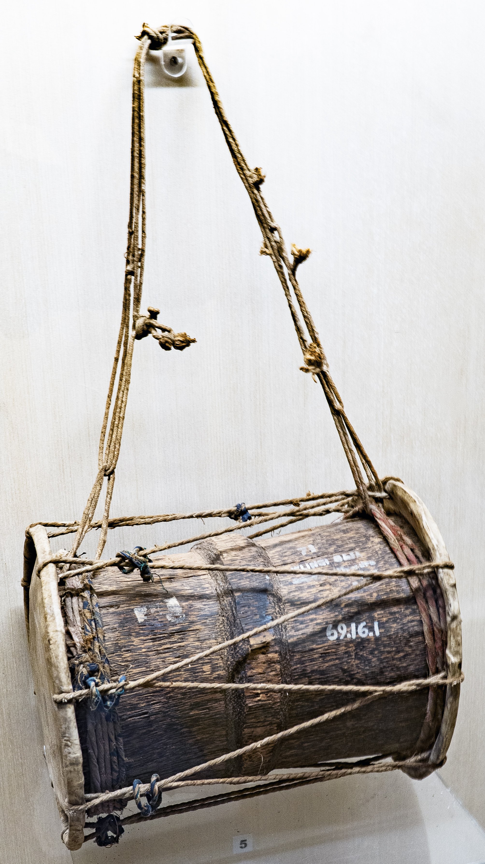 Telingi Baja Drum [Odisha State Museum—Musical instruments]