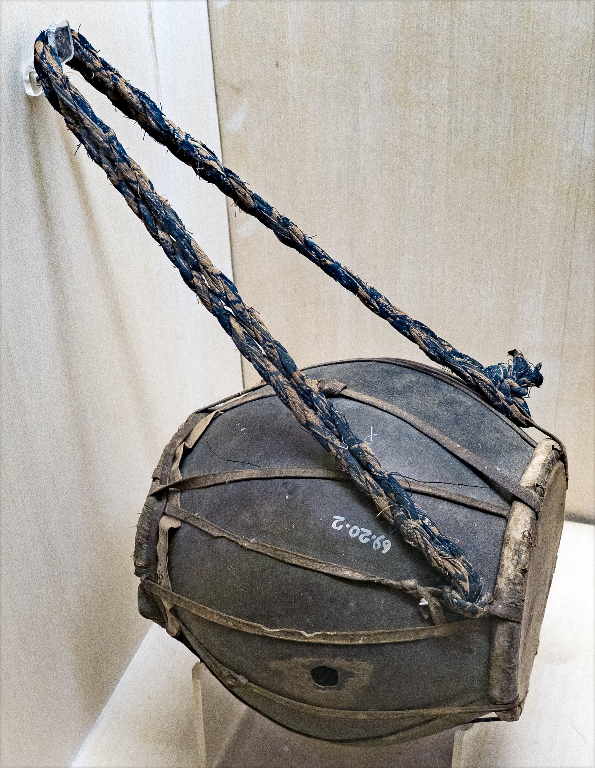 Dodumu Drum (musical instrument) [Odisha State Museum—Musical instruments]
