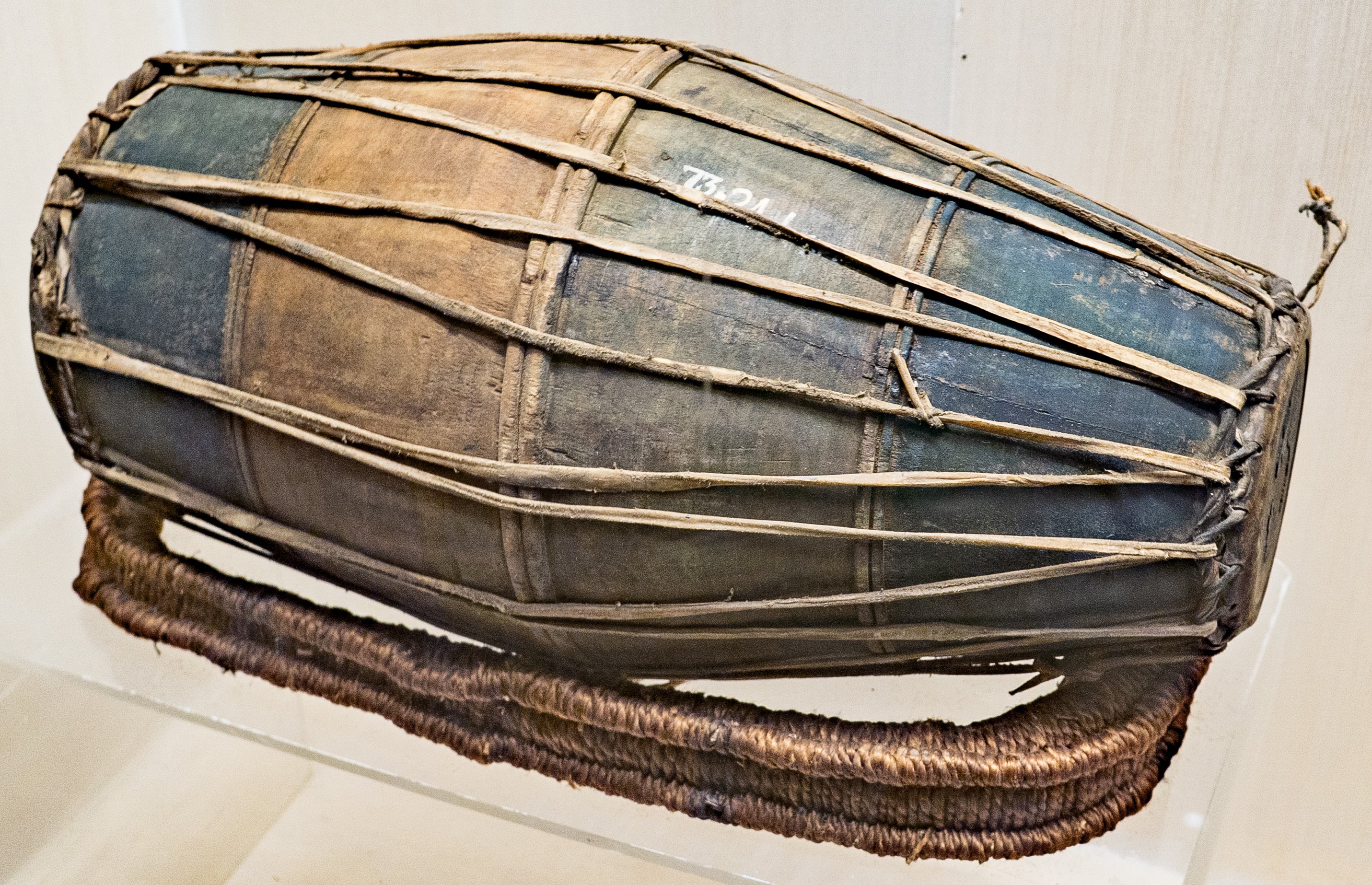 Mardal Drum (musical instrument) [Odisha State Museum—Musical instruments]