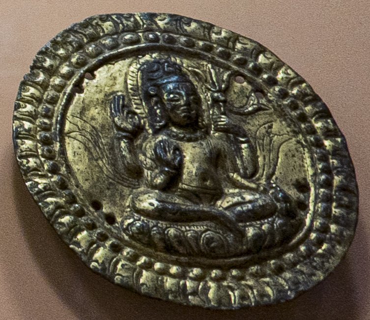 a hoard of Gilded Objects (from Purandi) [Patan Museum (Nepal)]